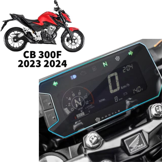 Pelicula de Proteção Painel Nova Honda CB 300f Twister CB300f CB 300 Twister 2022 2023 Protetor Protetora Velocimetro Brilho com Nota Fiscal Original Protle