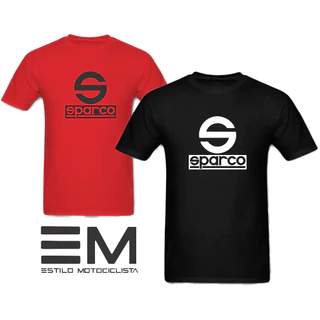 Camiseta Sparco masculino e feminino.