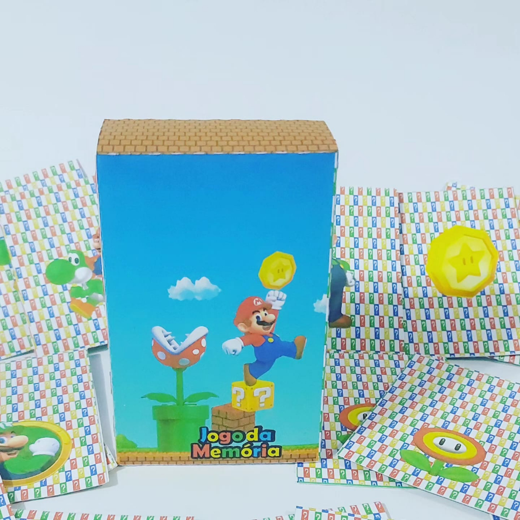 Jogo da Memória Super Mario