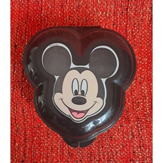 Pote Preto Mickey Mouse - Em plástico Plasútil