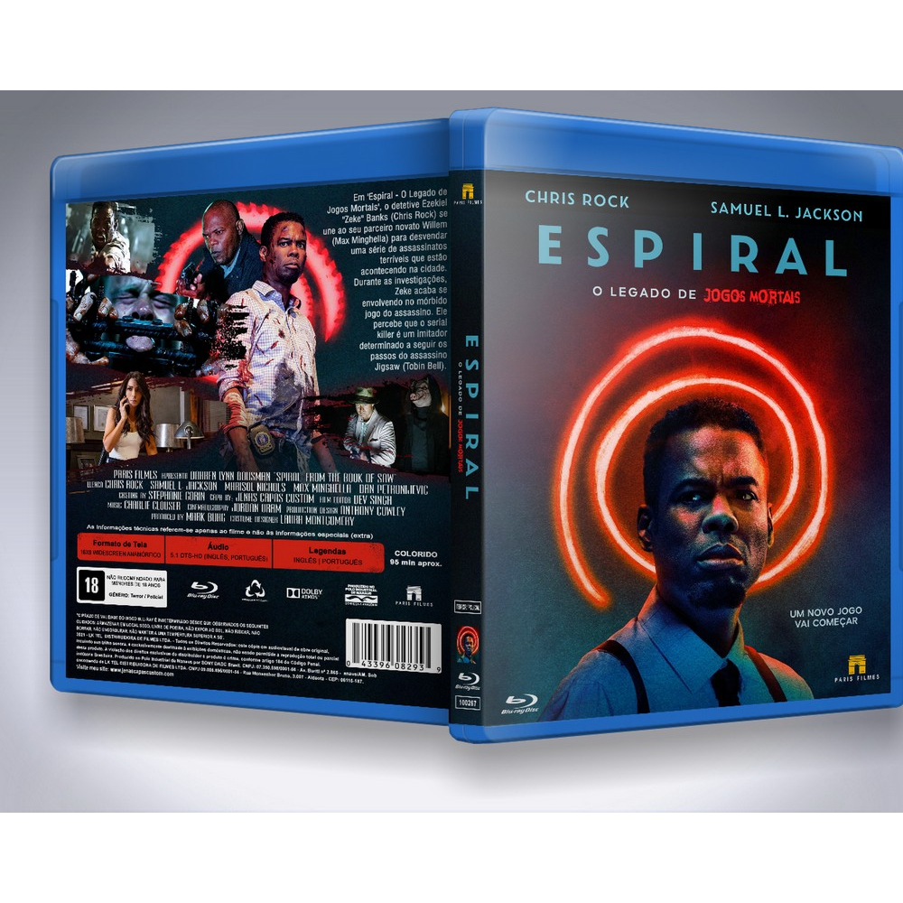 Espiral - O Legado de Jogos Mortais - DVD Capas