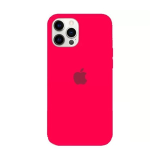 Capa Case Protetora iPhone 13 Pro Max De Silicone Macia De Veludo Genuíno  Com Cobertura Total
