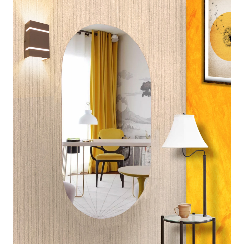 Espelho Oval 1 60 X 60
