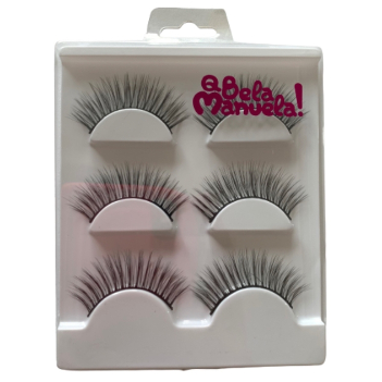 Cílios Postiços 3 Pares QBM-660-9