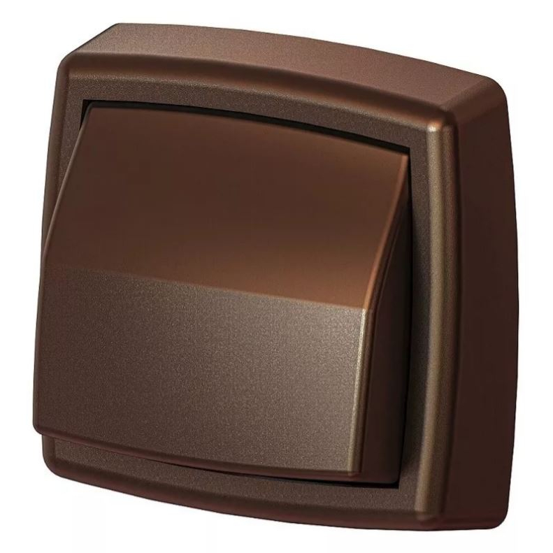 Acabamento Para Válvula Descarga Abs Aco Corten Marrom
