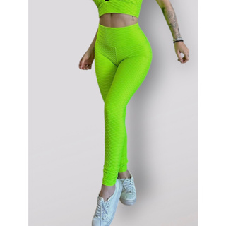 Calça Legging Bolha Disfarça Celulite Textura Envio Imediato