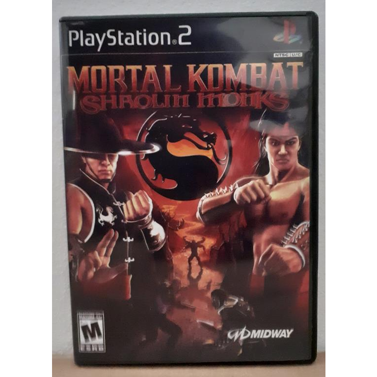 MK Shaolin Monks PT-BR Hack Edition DVD ISO PS2 em 2023