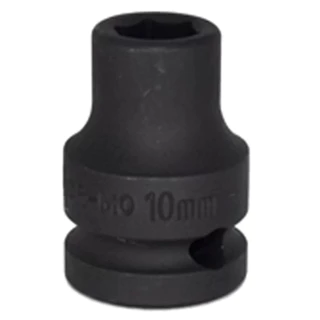 Soquete de Impacto Sextavado Curto/Longo Encaixe 1/2"