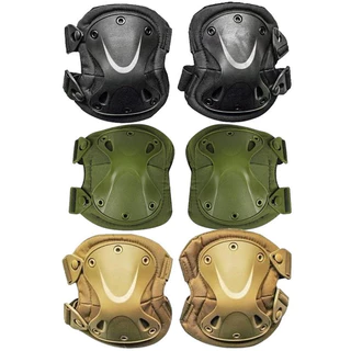 Joelheira Cotoveleira Tatica Paintball Swat Bope Policia Cor