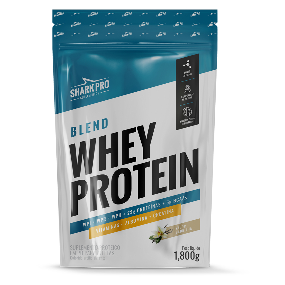 Whey Blend 1,8kg – Shark Pro – Refil