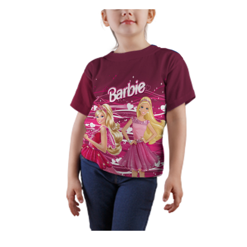 Camisa Barbie Corações Roupa Blusa Camiseta Boneca Adulto - Roupas - Vila  Peri, Fortaleza 1213101595