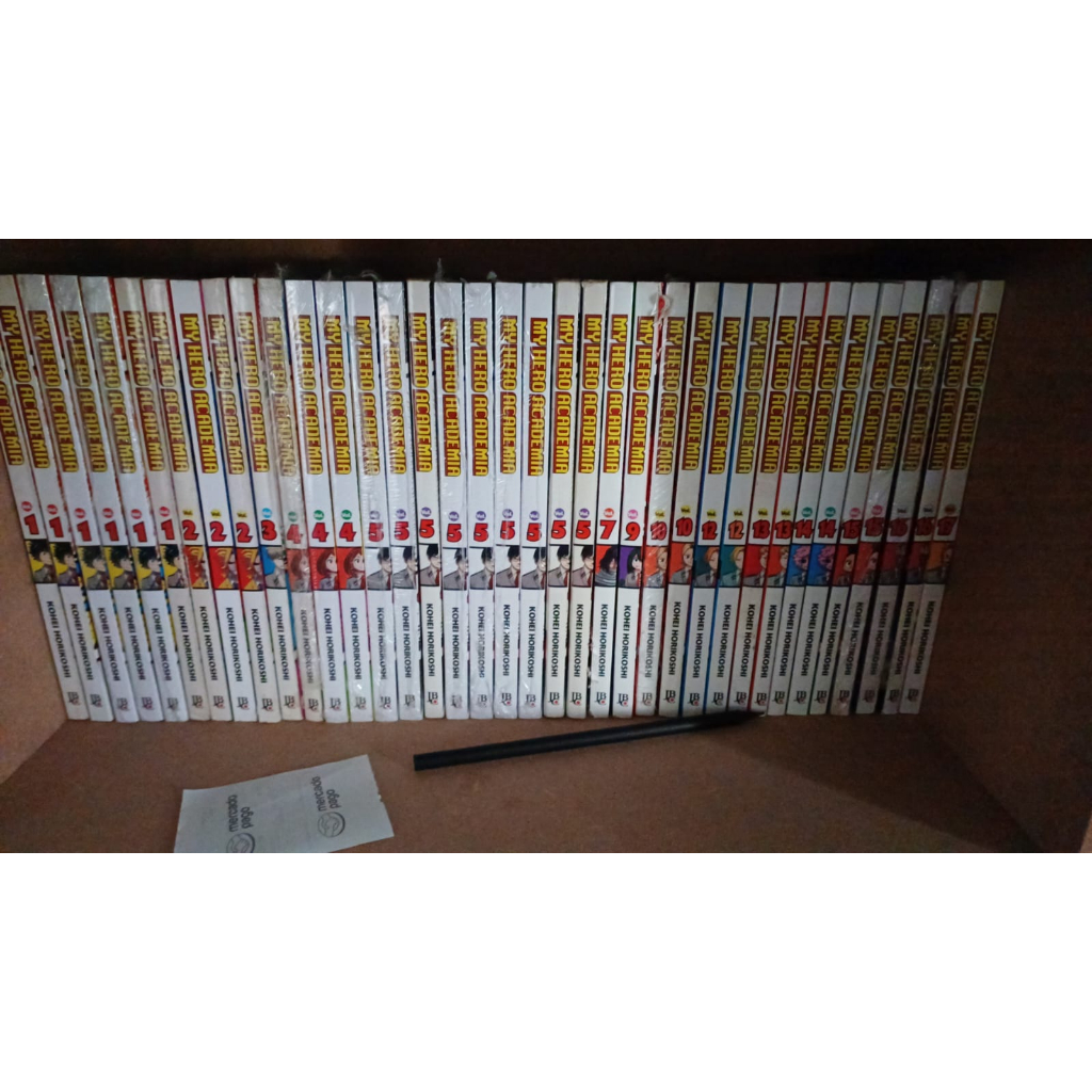 MY HERO ACADEMIA COMPLETE SUA COLEÇAO VOLUMES AVULSOS