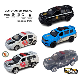 Carro de polícia a escala 1:43 (vários modelos)