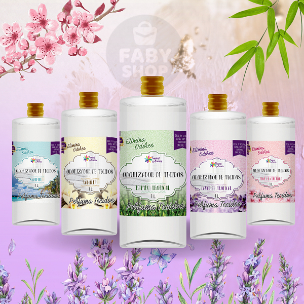 Refil Odorizador para Tecidos 1 Litro ou 500Ml