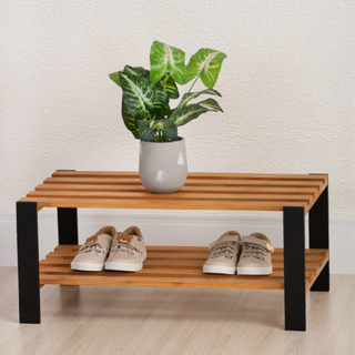 Estante Multiuso Sapateira Modelo Industrial 2 prateleiras Extended - A MAIS LINDA DA SHOPEE!!!!