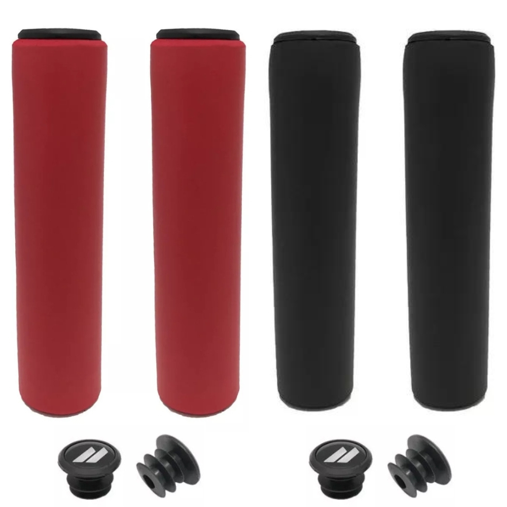 Punho Manopla Grip Silicone Bicicleta Elleven Mtb Leve 28g