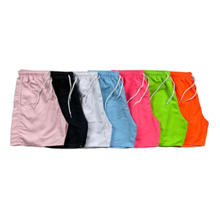 Short Tactel Grosso Masculino Mauricinho Adulto Surf Praia Piscina Cores Lisas Secagem Rápida Academia Treino