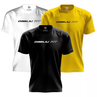 Kit 3 Camisas Dry Fit Academia Lançamento Coleção Basic Fit Proteção Uv+35 Dablliu Fit