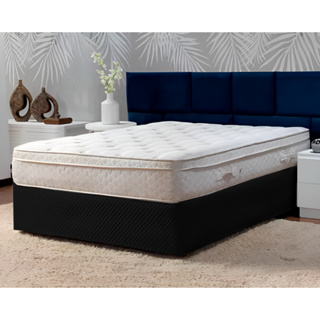 Saia Cama Box Casal Padrão Matelada Luxo Cores Atacado