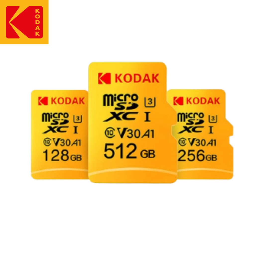 Cartão De Memória Kodak Original Micro Sd 128GB/256GB/512GB