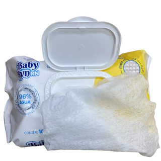 LENÇO UMEDECIDO BABY BIN RN SEM PERFUME MACIO