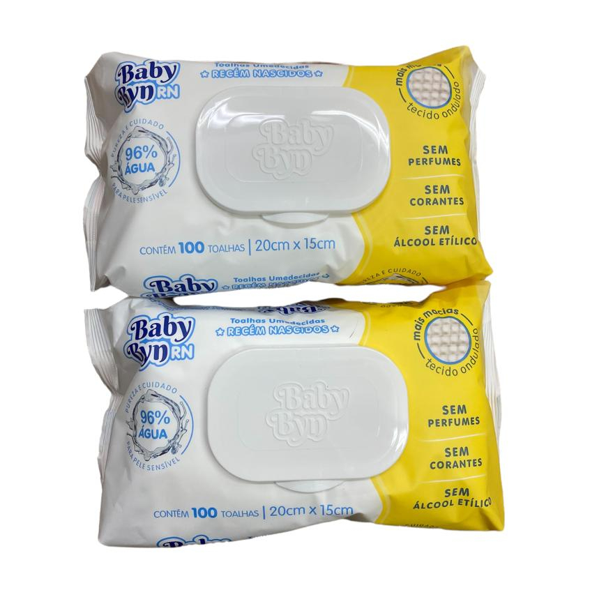 LENÇO UMEDECIDO RN KIT COM 2 SEM CHEIRO MACIO E BEM MOLHADO | Shopee Brasil