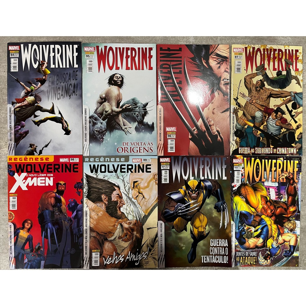 Coleção HQ Wolverine - Marvel
