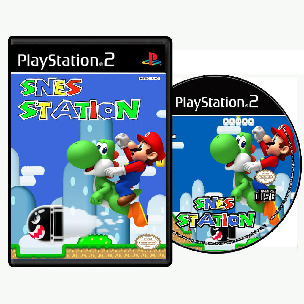 SNES Station DVD ISO PT-BR PS2 em 2023