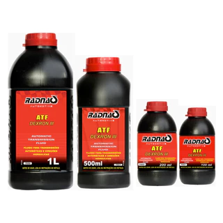 Oleo Hidraulico Mineral ATF Dexron lll 100ML 200ML 500ML 1L - RADNAQ