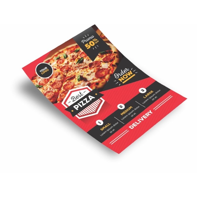 1.000 Panfletos / Flyer / Folheto - 10x14 - Arte Grátis - 90g