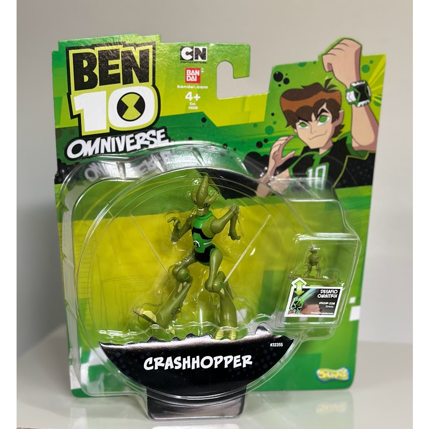 Figurine Crashhopper Omni-Plasm De Ben 10 Omniverse – Bandai Vintage 2013, édition Rare Pour Collection