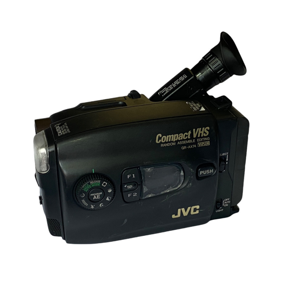 Câmera Filmadora Jvc Compact Vhs - No Estado sem funcionar | Shopee Brasil