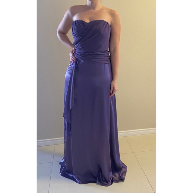 Vestido sales cor violeta