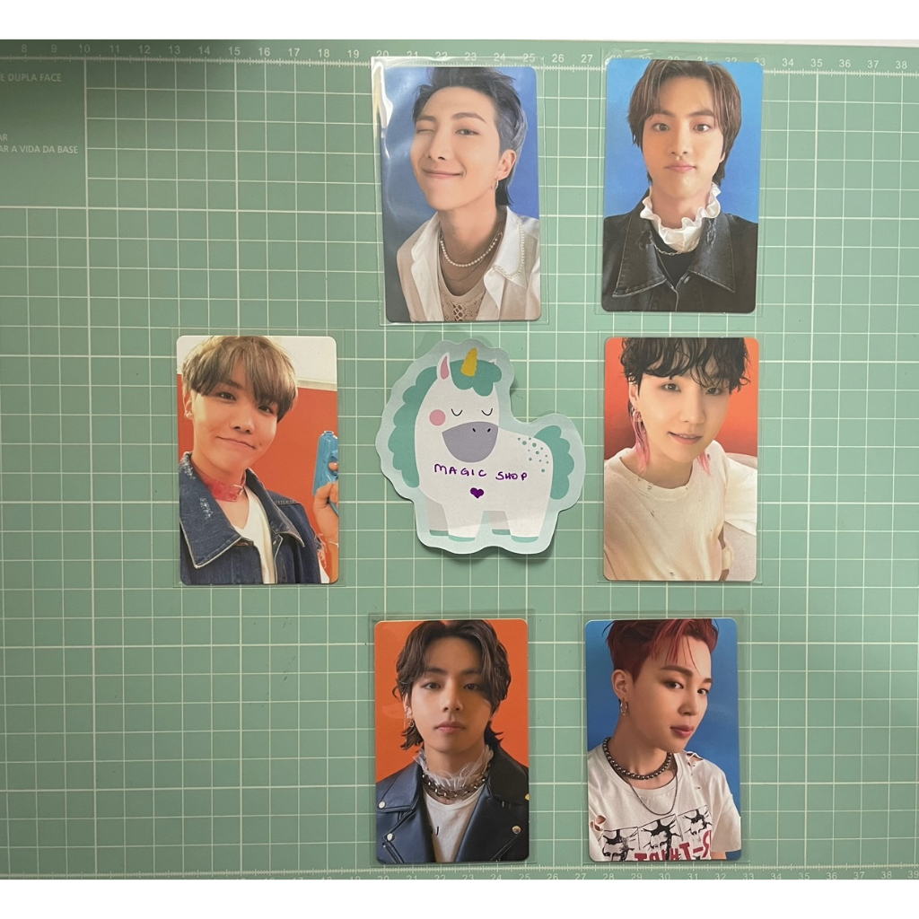 BTS Butter Cream Ver. Photocards Shopee Brasil