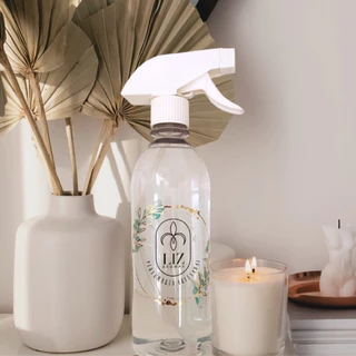 Água Perfumada Home Spray Lençois Roupas E Tecidos Aromatizador Ambiente Tecidos 500ml Lojas Sacolas Perfume para Papel, Caixas e Embalagens, Cheirinho para Lojas