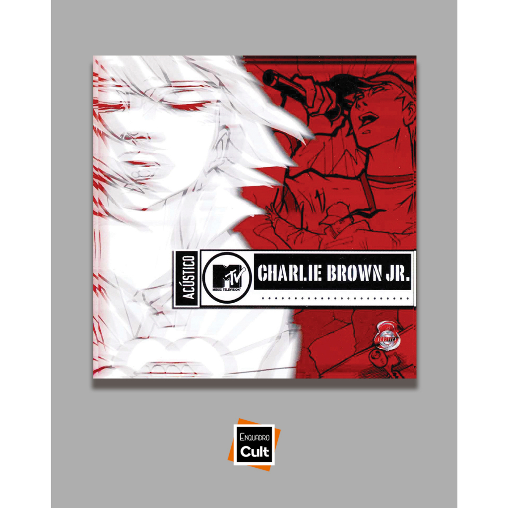Placa Decorativa 20x20cm Charlie Brown Jr.