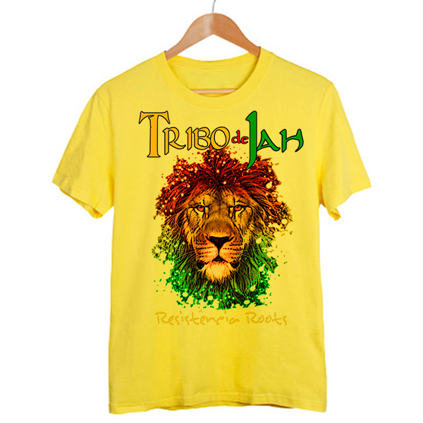 Camiseta Algodao Tribo de Jah Reggae Musica Nacional Banda Brasileira Roots Unissex Shopee Brasil