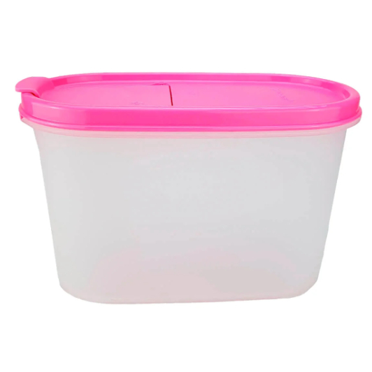 Tupperware Modular Oval Dispenser Rosa e Translucido- - Transparente ...