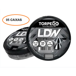 Chumbinho 5,5mm C/125 Torpedo Ldw ( KIT 05 CAIXAS )