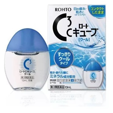 Colírio Rohto C Cube Cool Light Blue 13ml