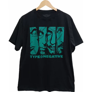 Camiseta masculina Type O Negative fn bandas metal 100% algodão
