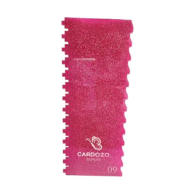 Borboleta de Tecido Rosa - Pacote com 10 unidades - Cardozo Papers