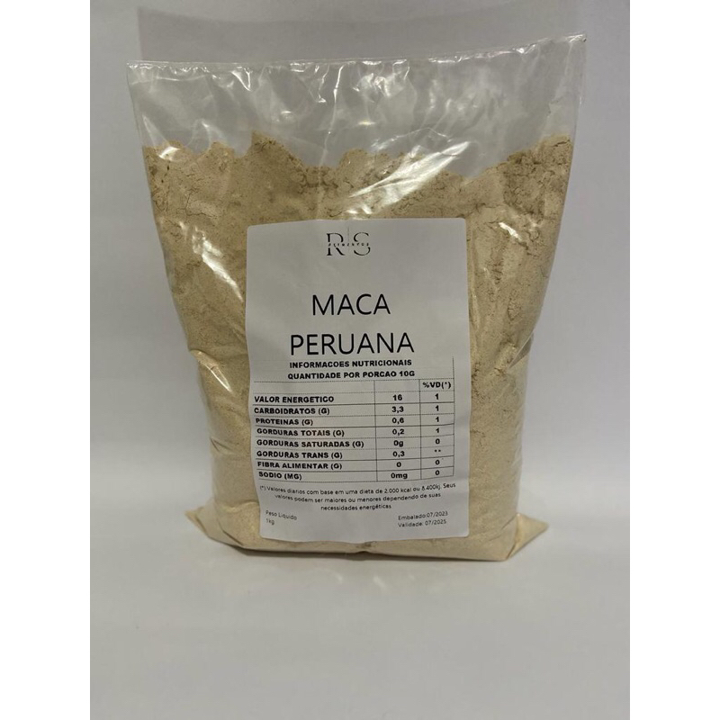 Poudre De Maca Du Pérou - 500g - 100% Pure Racine De Maca - Complément Alimentaire