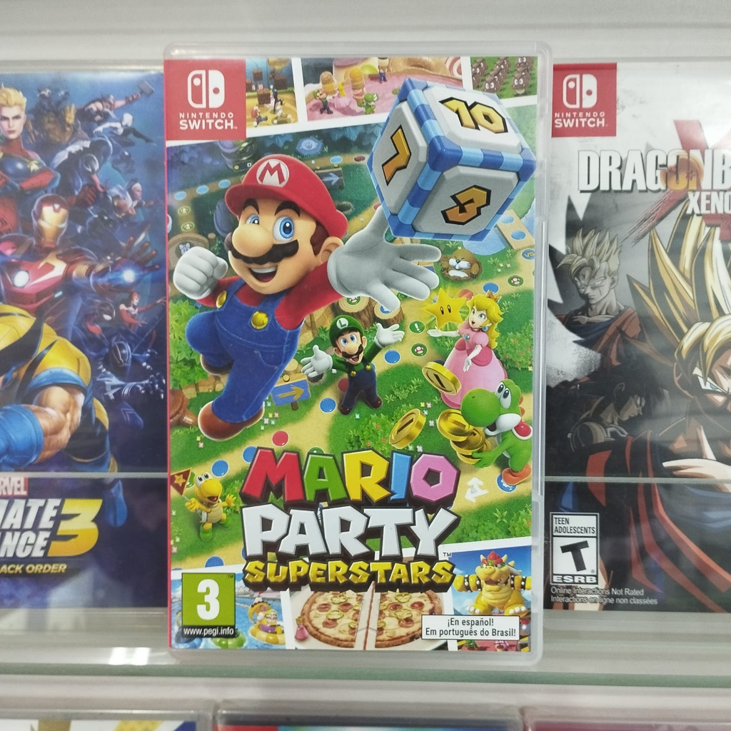 Nintendo Switch Ofertas de jogos, Mario Party Superstars, Standard Edition  Jogos Cartucho, Cartão físico portátil, TV