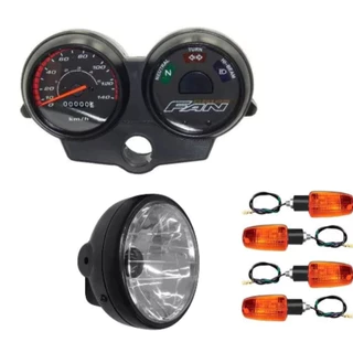 Kit Painel Farol e Pisca Fan 125 2005 2006 2007 2008