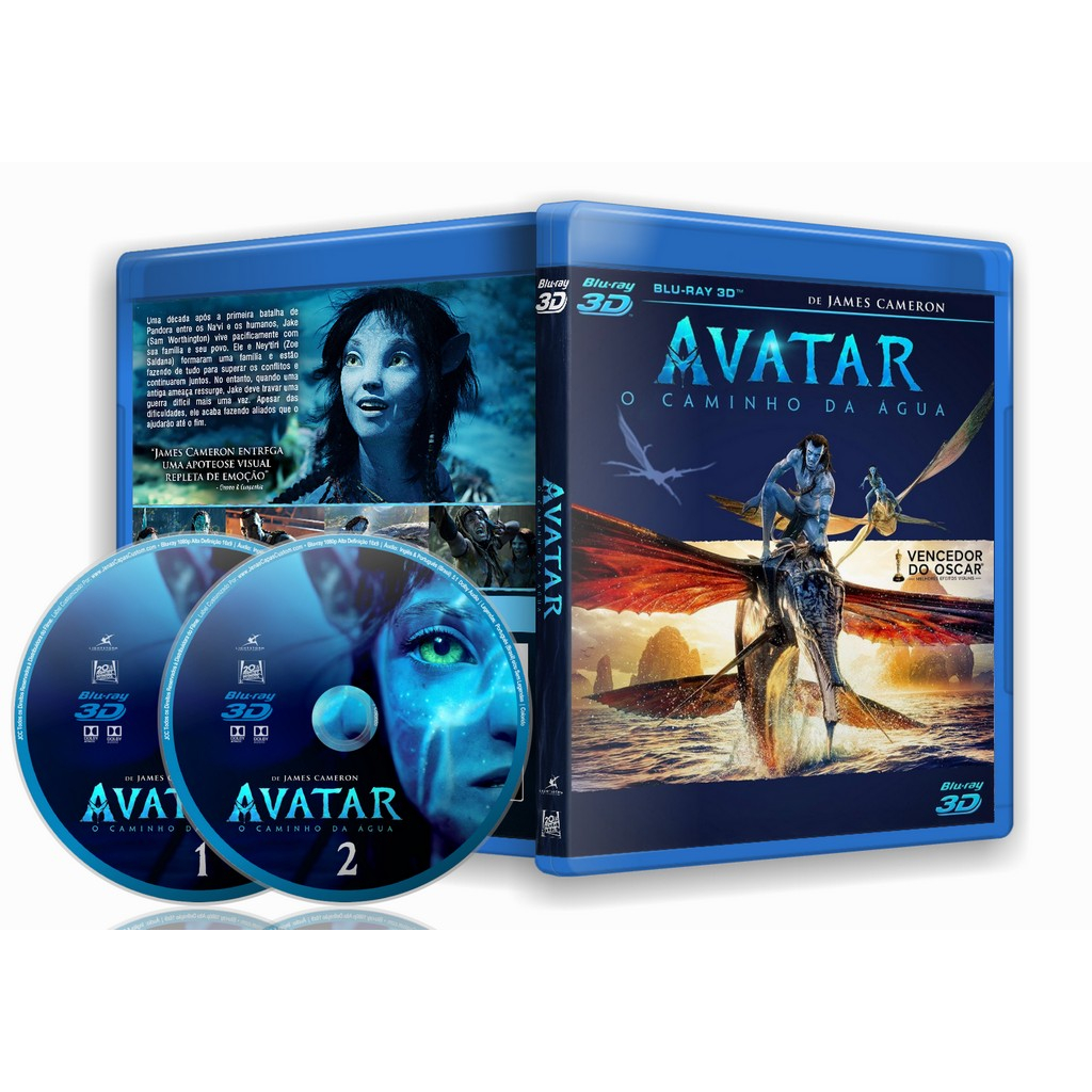 AVATAR - O CAMINHO DA ÁGUA blu-ray em 3D