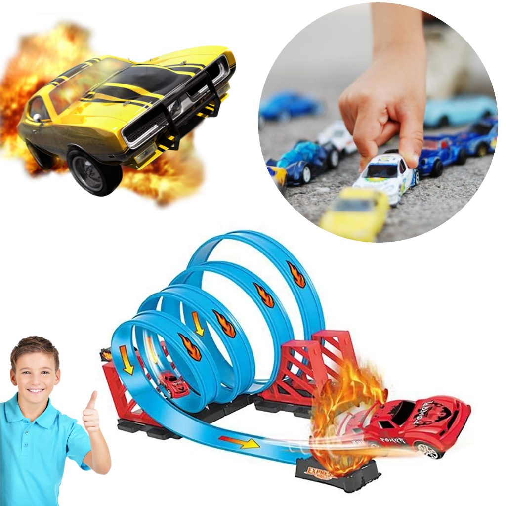 Hot Wheels Pista e Acessorio Steam Equilibrium Shift - Mattel