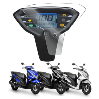 Pelicula de Proteção Painel Nova Yamaha FLUO 125 ABS 2022 2023 2024 2025 Protetor Protetora Velocimetro Brilho com Nota Fiscal Original Protle