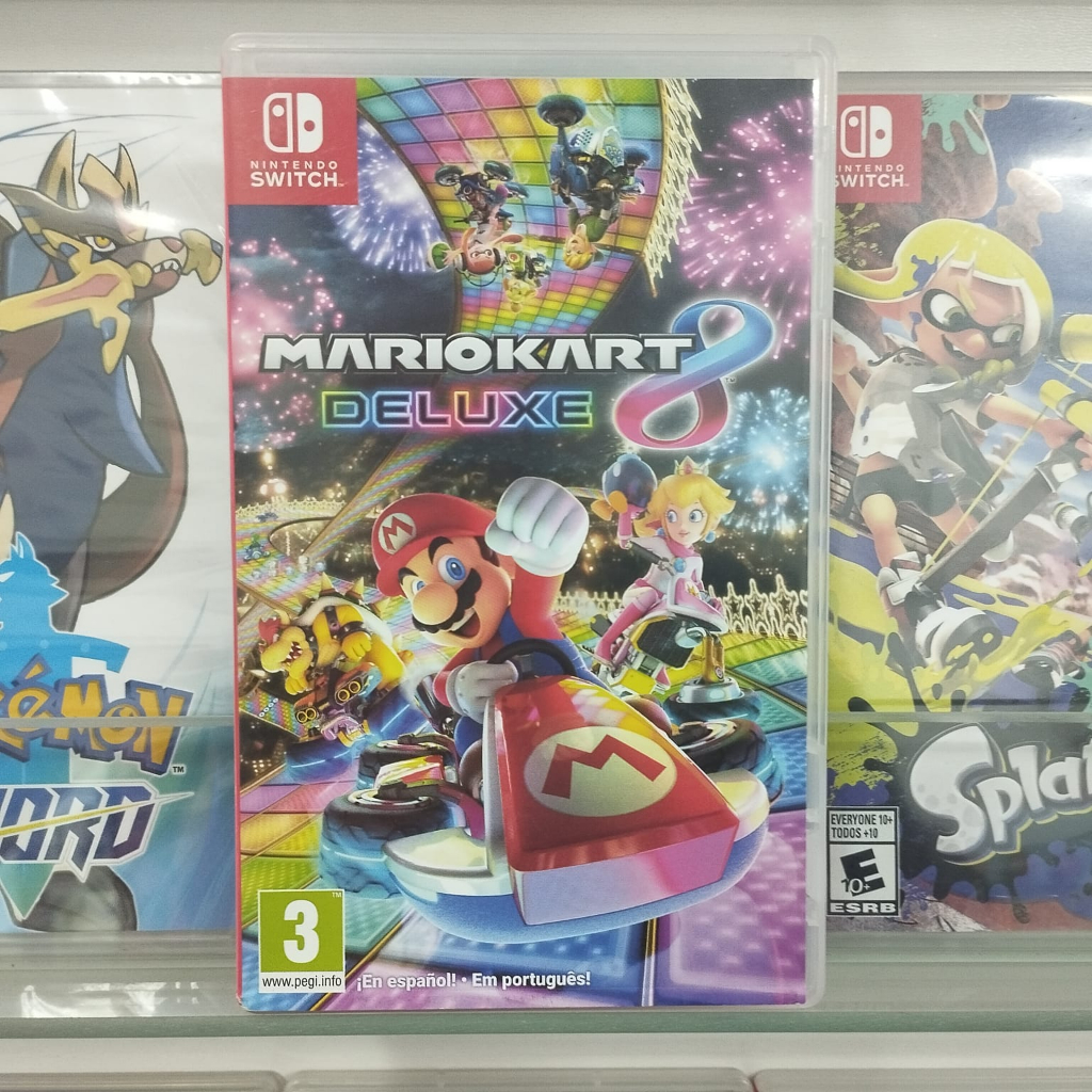 Mario Kart 8 Deluxe Mídia Física Seminovo Nintendo Switch