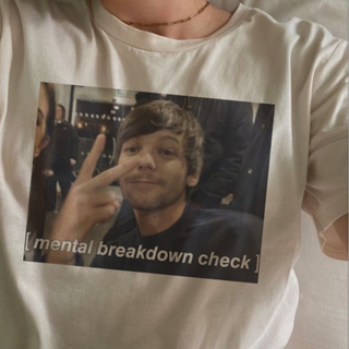 Louis Tomlinson Mental Breakdown Check T-Shirt 